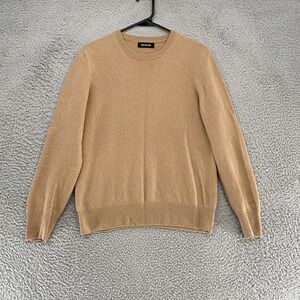 Naadam 100% Cashmere Sweater Womens Small Beige Knit Quiet Luxury Capsule